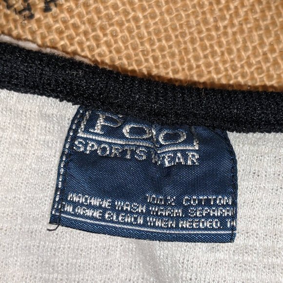 White shirt with black trim, Size: S - Picture 7 of 7